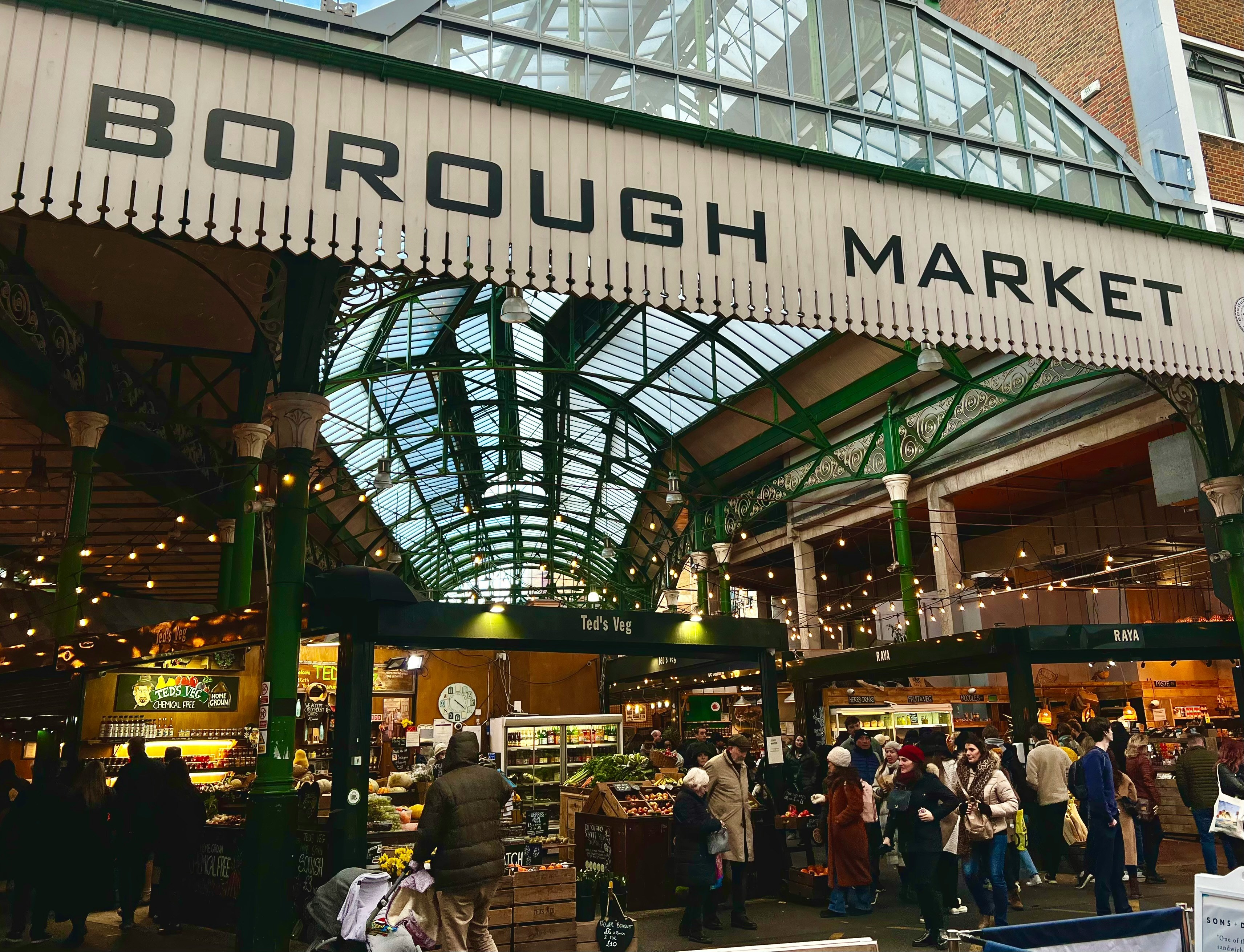 Entering the Sensory Chaos of Borough Market
