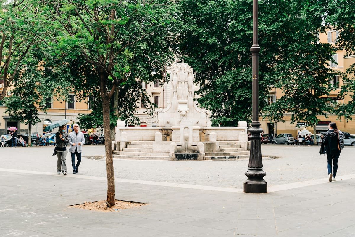 The Roman Neighborhood Built on Leftovers